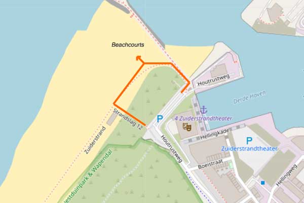 Zuiderstrand beachcourts